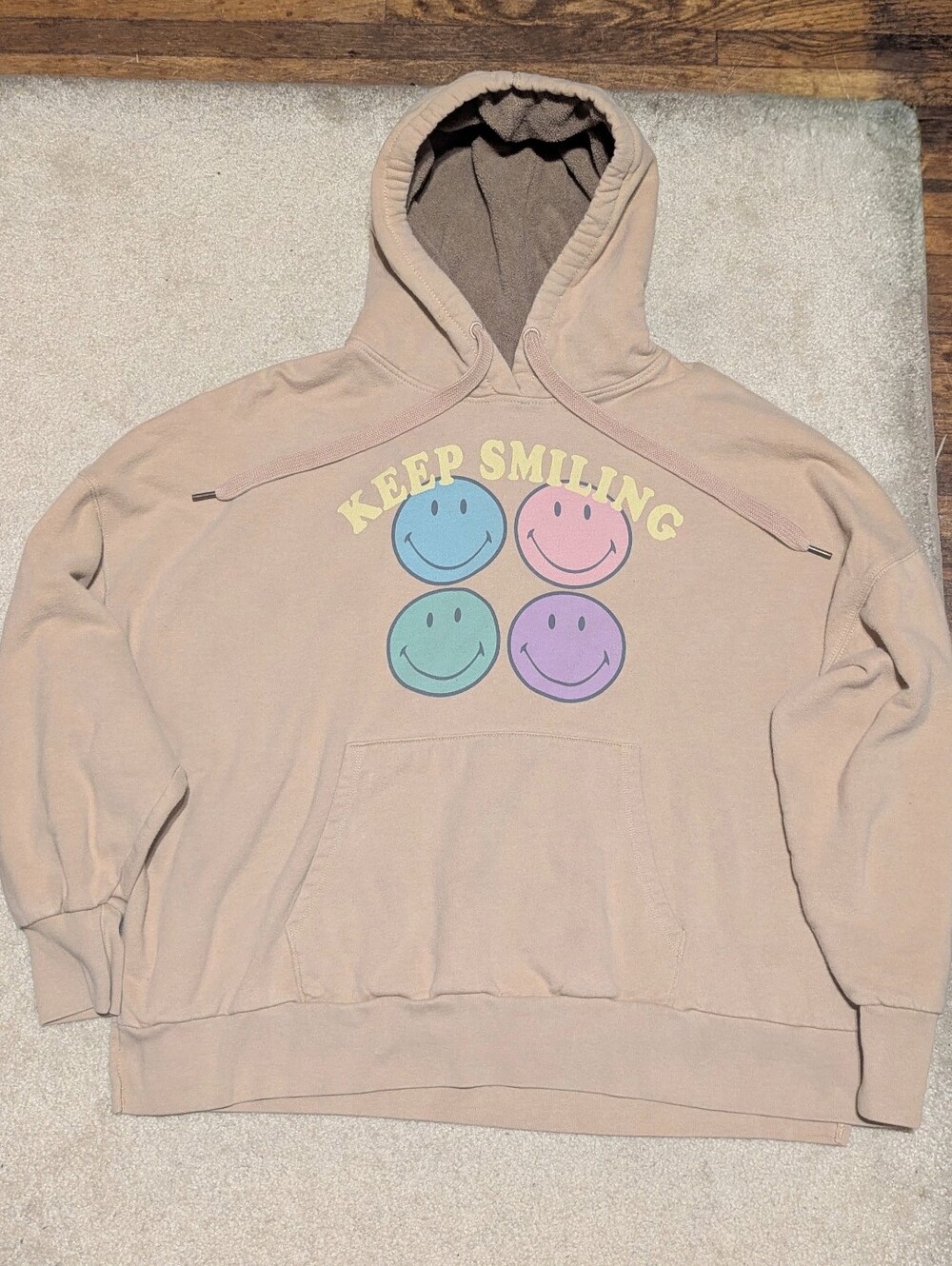 American Eagle Seriously Huggable Hoodie Beige Size M Womens